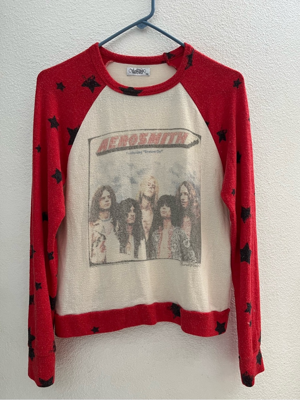 Lauren Moshi -VTG Distressed Aerosmith Shirt